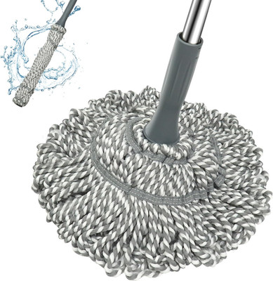 Self Wringing Mop - Easy Squeeze Twist Mop with 52.5 Inch Long Handle, Heavy Dut