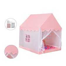 Assembly Tent with Metal Frame Kids Indoor Play Tent for Boys  Girls