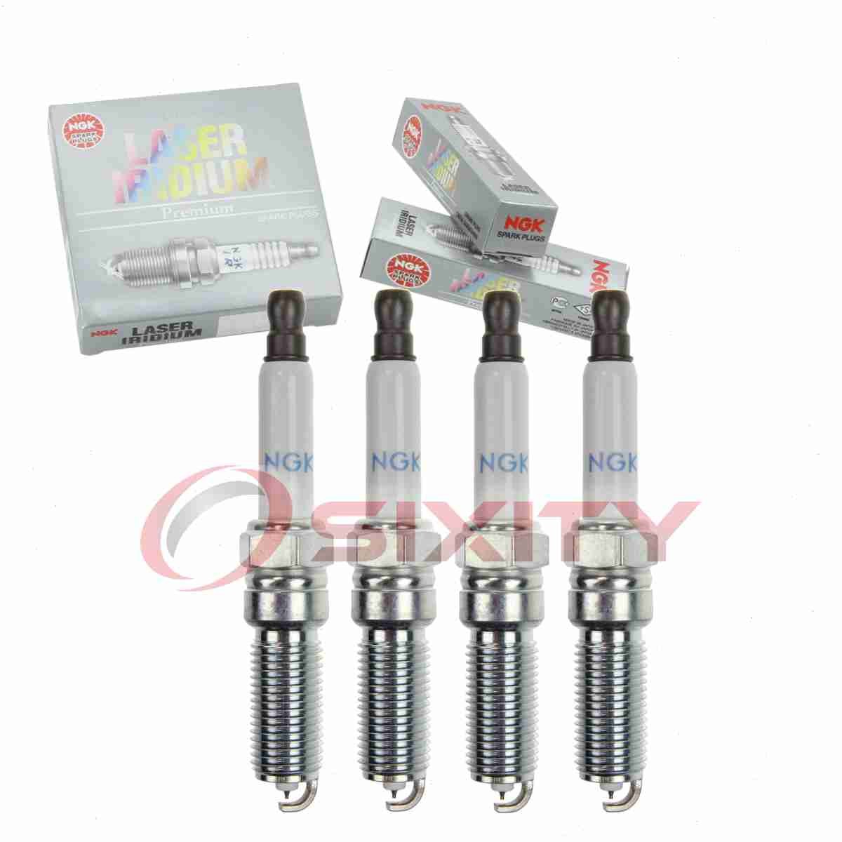 4 pc NGK Laser Iridium Spark Plugs for 2019 Chevrolet Trax 1.4L L4 Ignition tu