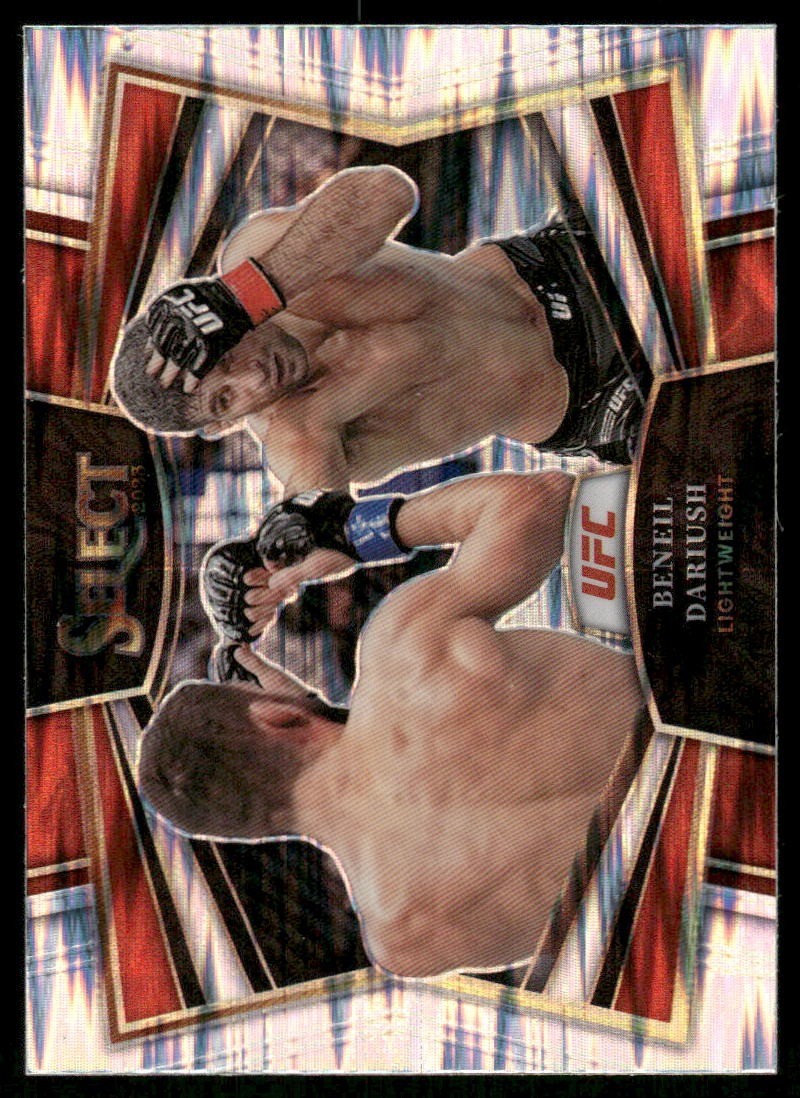 2023 Panini Select UFC #2 Beneil Dariush Snapshots Flash Prizm