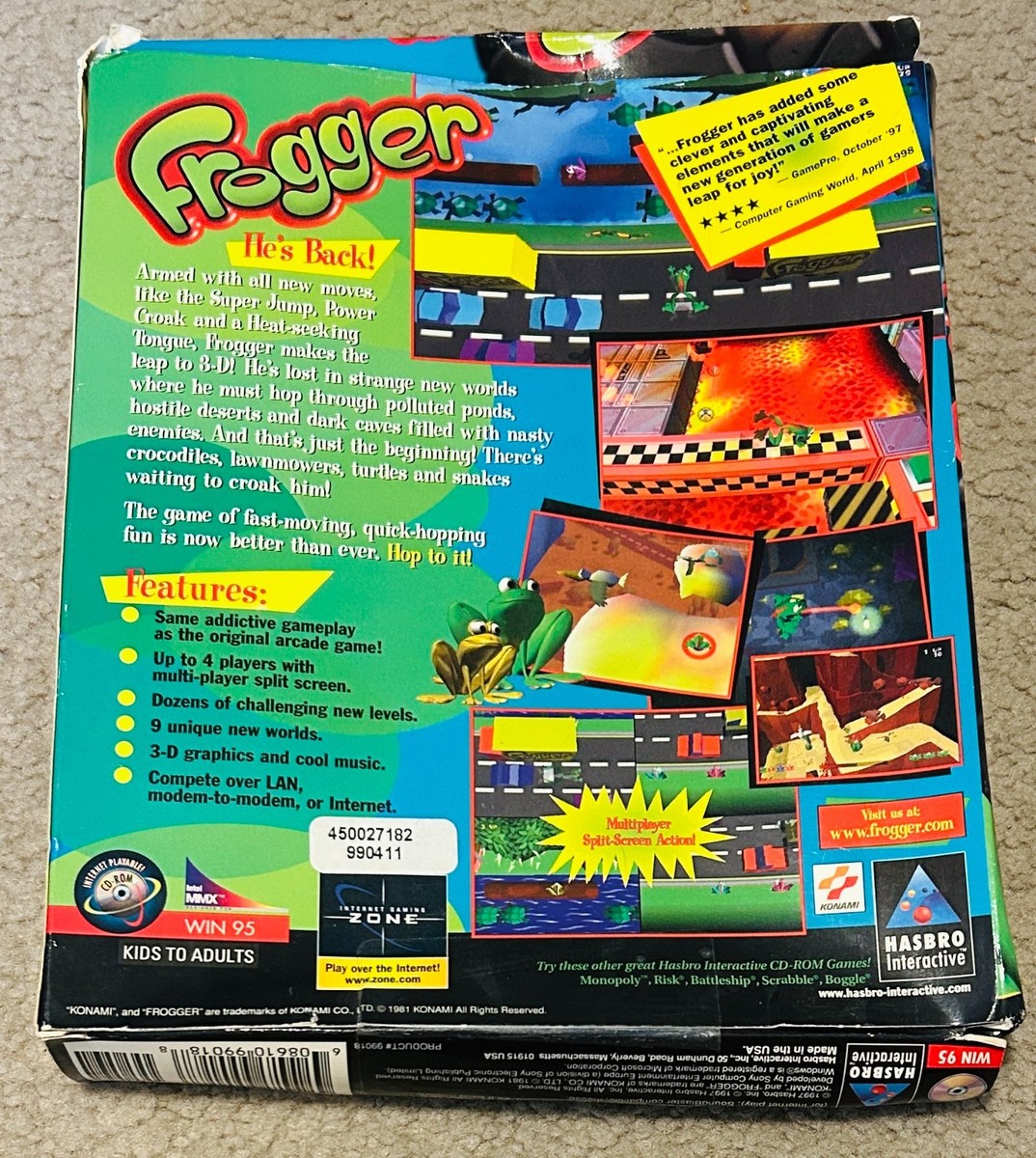 Frogger (PC Games, 2003) for sale online | eBay