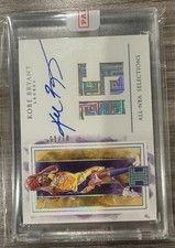 2019 Panini Impeccable Numbers Auto Kobe Bryant 1/15  Super Rare Sealed