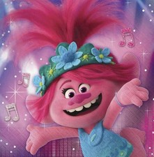 Trolls World Tour Lunch Napkins Birthday Party Supplies 16 Per Package New