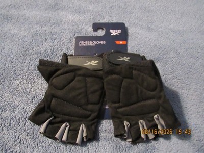 Womens Reebok Speedwick Gloves Medium M Black New on Card Training
