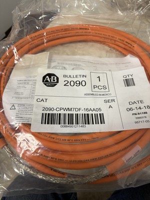 Allen-Bradley Power/Brake Cable 5M Series A 2090-CPWM7DF-16AA05 New!!!