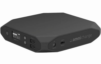 Omnicharge 20+ 20000mAh AC/DC/USB/Wireless Laptop Power Bank Portable Charger