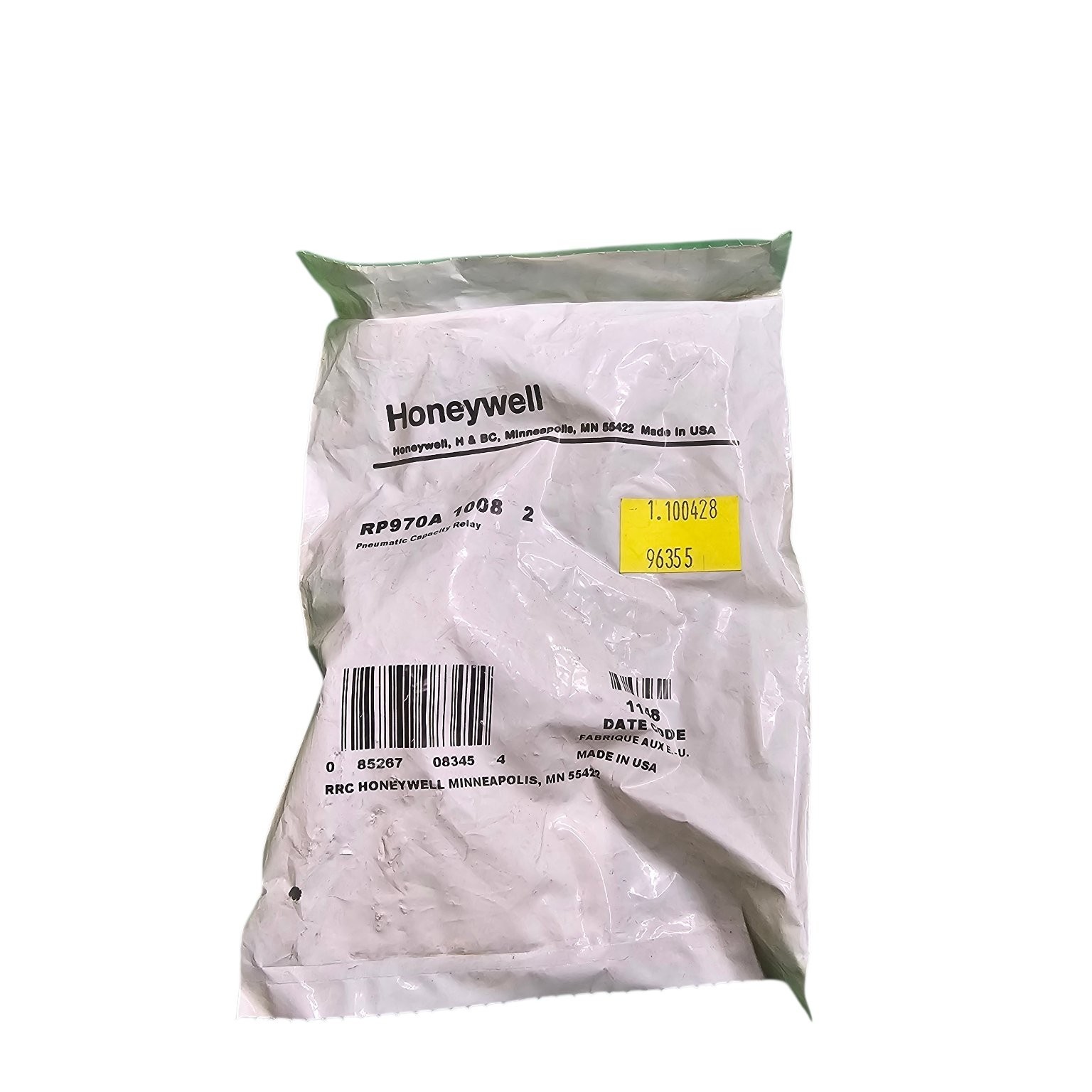 Honeywell RP970A Pneumatic Capacity Relay Made in USA OEM