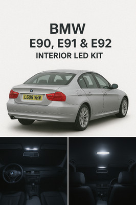 BMW 3ER 16 LED VOLL UPGRADE CANBUS FEHLERFREI WEISS INNENRAUMBELEUCHTUNG SET E90