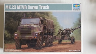 Bausatz  US MK.23  MTVR Cargo Truck im Maßstab 1/35 von TRUMPETER ungeb. in OVP