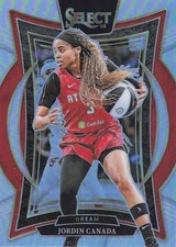 2025 Panini Select WNBA #62 Jordin Canada Silver Prizms
