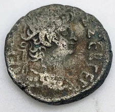 54-68 AD Nero Roman Provincial AR Tetradrachm Yr 12 Alexandria Elephant Headd...