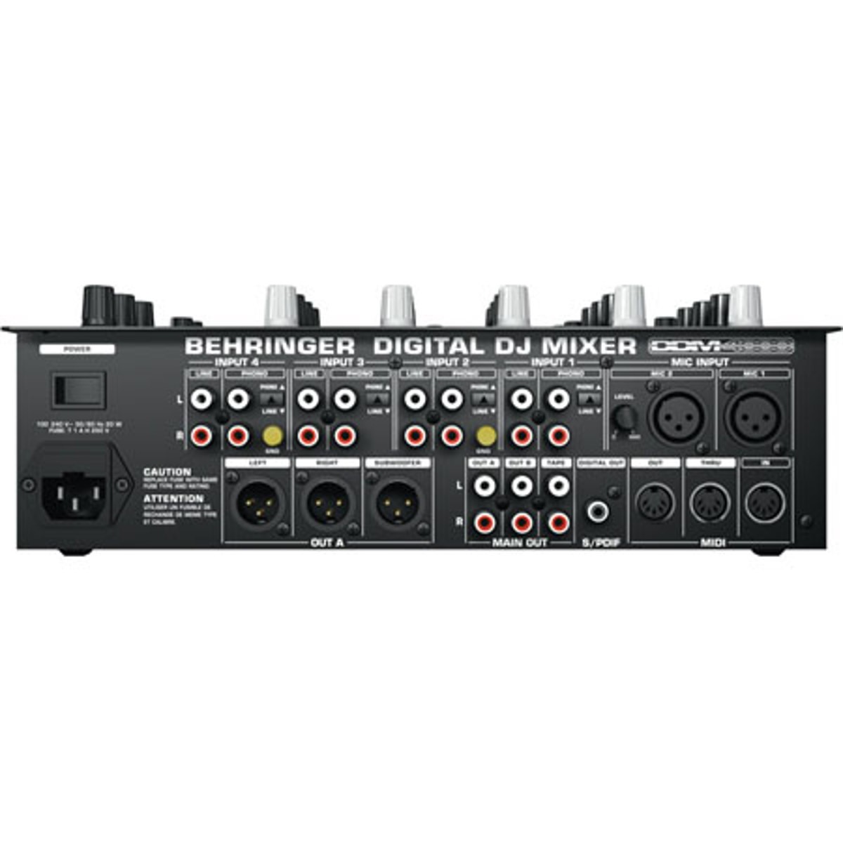処分価格 BEHRINGER DDM4000 djミキサー 4ch Behringer DDM4000 4 Channel Digital DJ Mixer for sale online