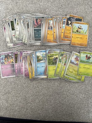 Stellar Crown Near Base Set - 123 Karten - Holo/Uncommon/Common Bulbasaur