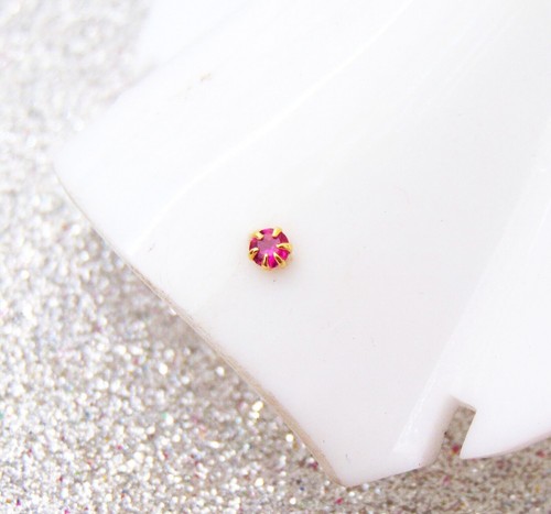Gift Nose Ring Indian Stud Pin 22k Gold Plated Screw Back Women's Nose Ear Pin - Picture 2 of 5