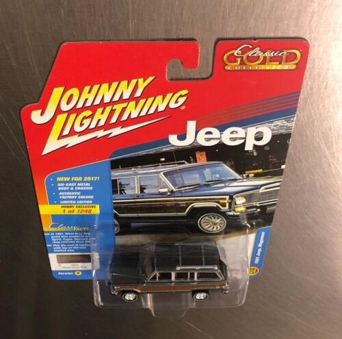 JOHNNY LIGHTNING 1981 JEEP WAGONEER CLASSIC GOLD 2017 SERIES HOBBY EXCLUSIVE - Picture 6 of 7