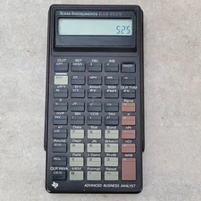 Texas Instruments BA II Plus Advanced Business Analyst Financial Calculator 