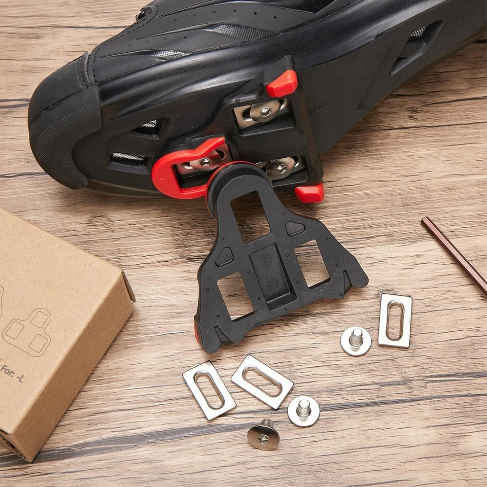 Bike Cleats Compatible with Shimano SPD-SL Locking Cycling Pedals SH10 - Image 4 of 4