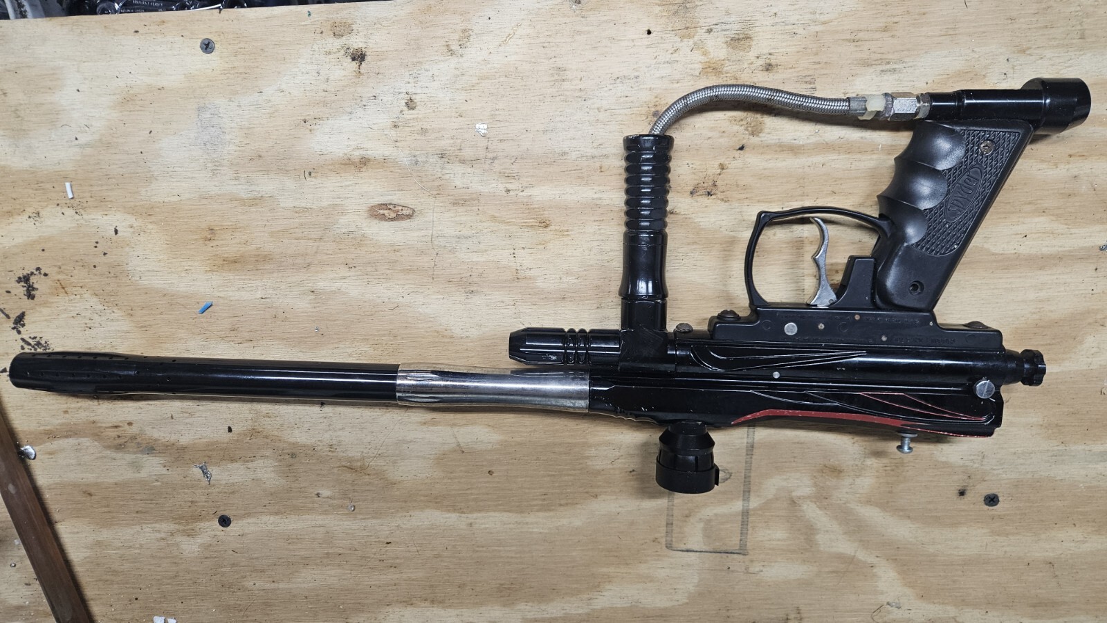 Spyder Sonix Pro Tournament Grip Paintball Gun with Barrel Mechanical