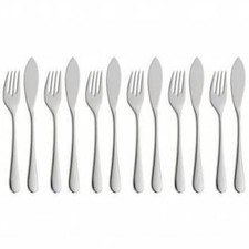 WMF Merit Set di Posate da Pesce, 12 Pezzi, Set di Posate di Lusso per 6 Persone