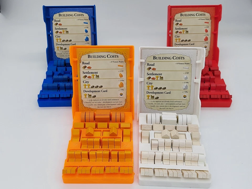 Bandeja para Jugadores - Catán, Gente de Mar, Ciudades y Caballeros con Inserto Organizador Opcional Foto 3 de 4