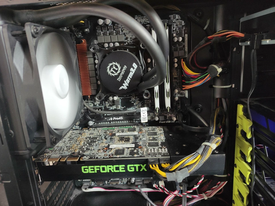 Powerful Gaming PC i5-6600K GTX 970 8GB RAM 128GB SSD 500GB HDD 1060 - Image 3 of 4