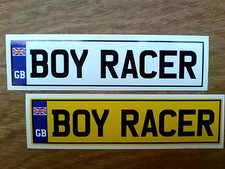 CHILDRENS KIDS 'BOY RACER'