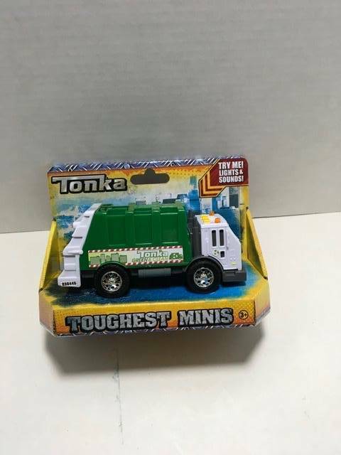 tonka toughest minis recycling garbage truck