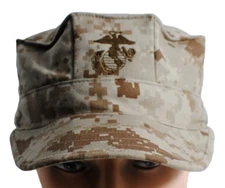 USMC Marine Corps Garrison Desert Marpat Utility Cover Hat Size Medium 028