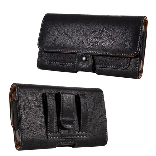 Phone Card Leather Belt Clip Pouch Case Holder Holster For Samsung Galaxy A16 5G - 第 1/7 張圖片