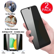 For Samsung Galaxy A03S A14 A13 A53 Privacy Anti-Spy Tempered Screen Protector