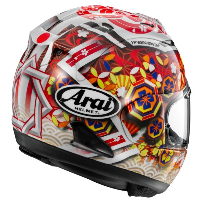 ARAI RX-7X NAKAGAMI GP3 FULL FACE HELMET New Size L (59-60cm)From