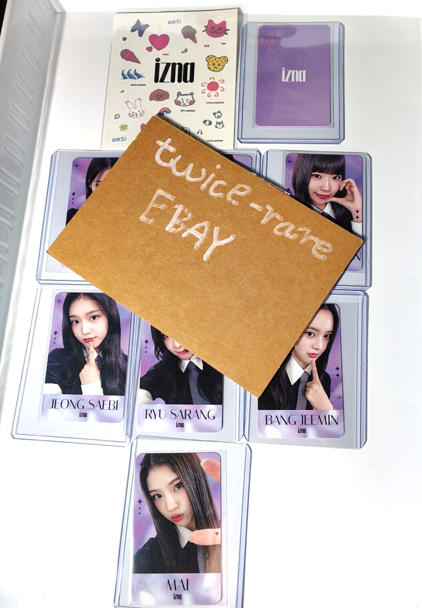 IZNA KCON LA Full 7 Photocard Set I-land2 n/a KPOP Official IZNA KCON LA Full 7 Photocard Set I-land2 n/a KPOP Official
