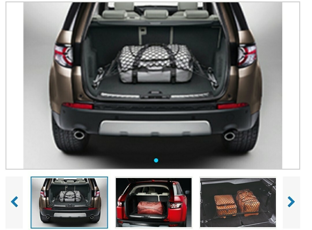 Range Rover Overload Genuine 2016-2020 Range Rover Load Space Retention Net & Straps ...