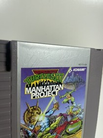 Teenage Mutant Ninja Turtles TMNT III 3 The Manhattan Project Nintendo NES 