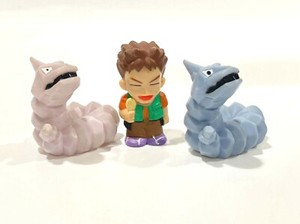 Japan Nintendo Bandai Pokemon Onix Takeshi Brock Finger Puppet Figure Kid Toy Ebay