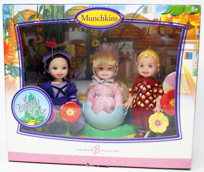 Barbie 2006 - The Wizard of OZ - 3-Pack Kelly & Tommy als MUNCHKINS