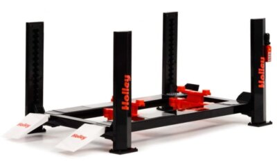Einstellbare Hebebühne / Adjustable 4-Post Lifter - HOLLEY - Greenlight 1:18