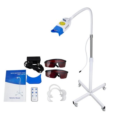 Dental Teeth Whitening Lamp Remote Controlled Blue Red Lights