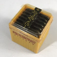 Vintage Kodak Polycontrast Color Printing Filter Kit- 7 Slides