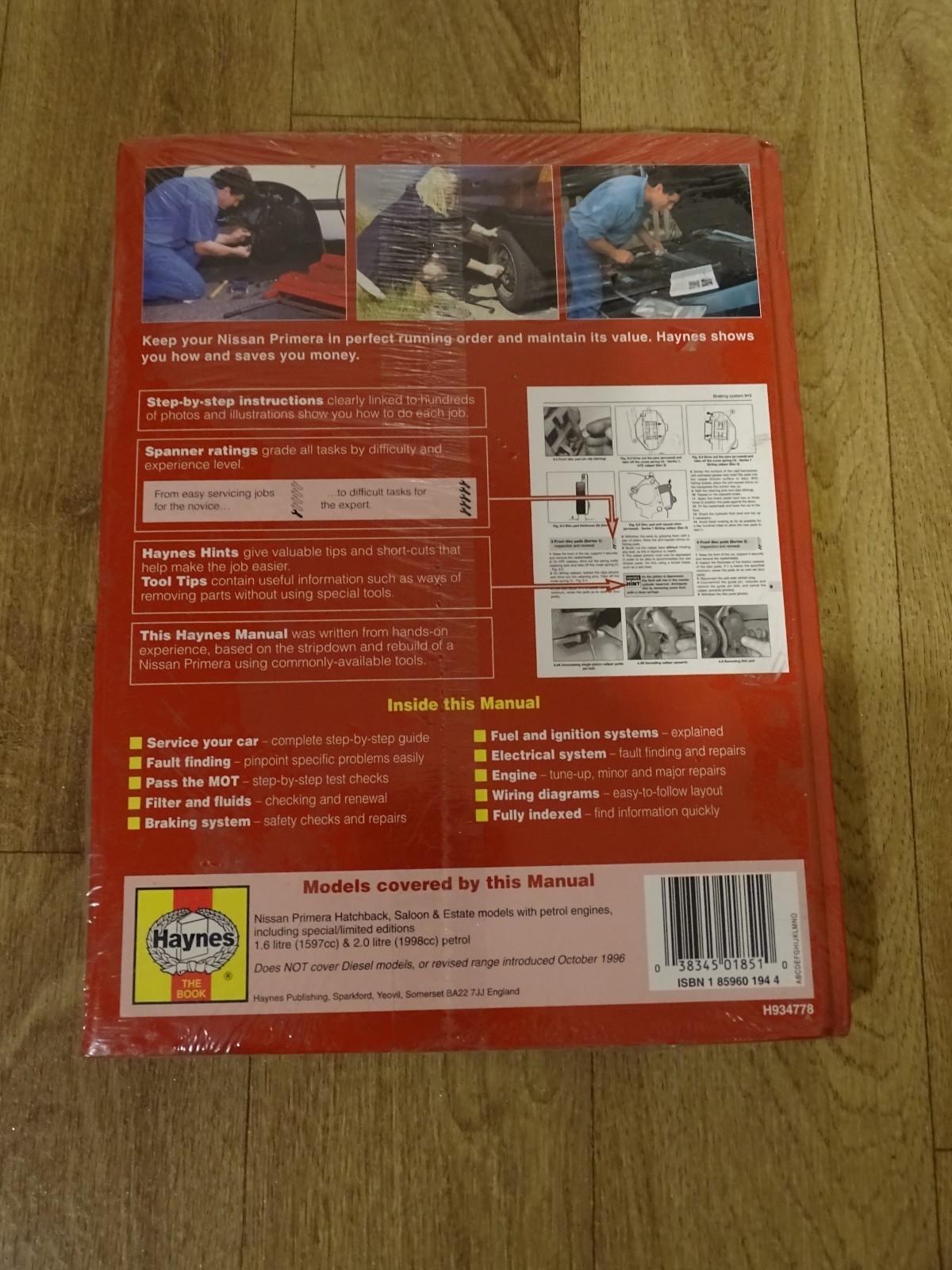 Nissan Primera Petrol 1990 to 1995 Haynes Workshop Manual Good | eBay