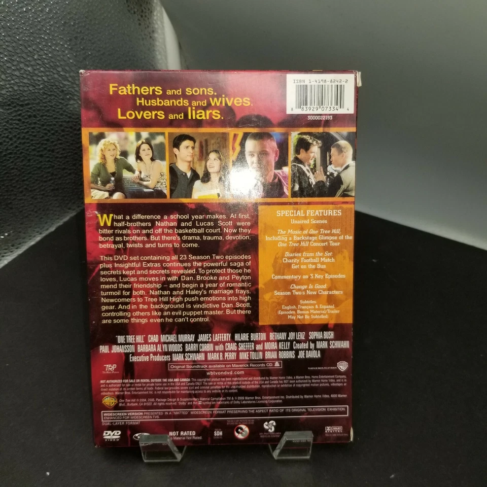 One Tree Hill - The Complete Second Season (DVD, 2009, 6-Disc Set) - Image 2 of 4
