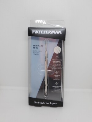 New Tweezerman Skin Care Tool For Blackhead/Whitehead Removal Extractor Sealed