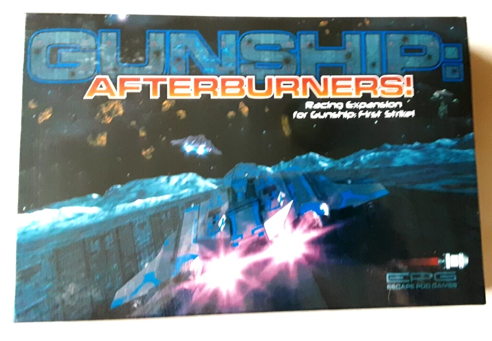Gunship: First Strike & Afterburners Game Lot w/Expansions New in Shrink - Image 4 of 4