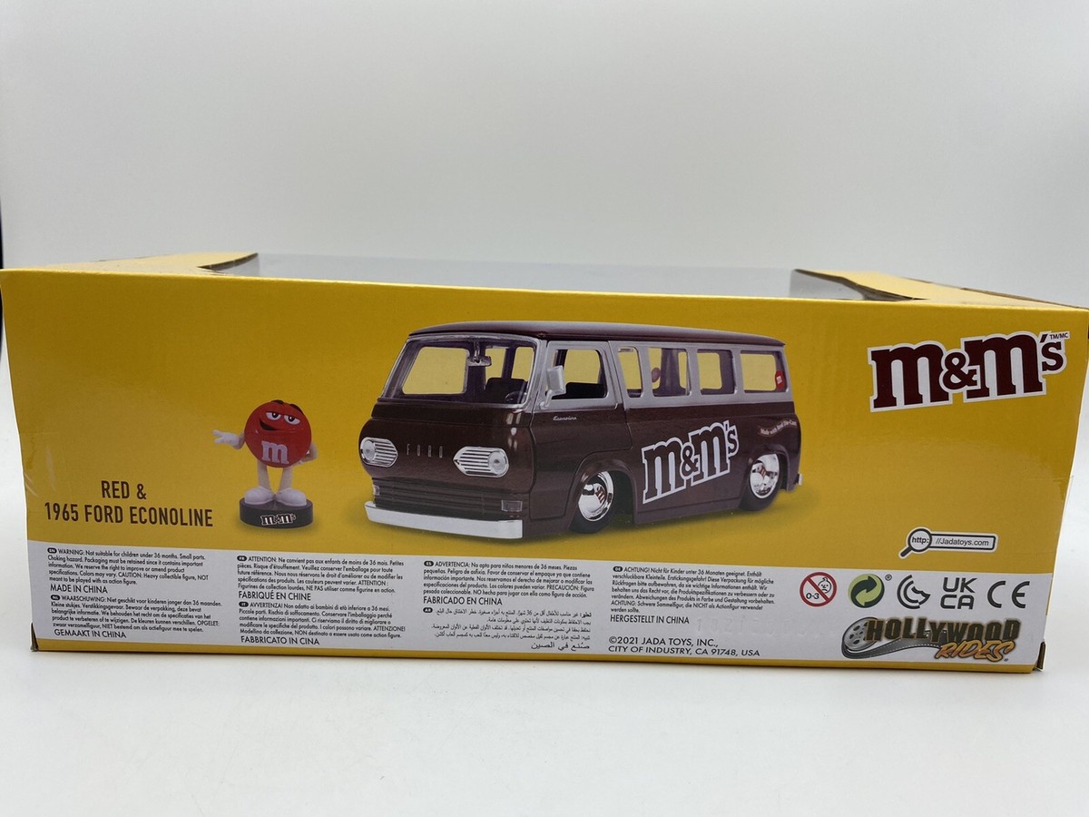 Jada Hollywood Rides: M&M's - Red m&m and 1965 Ford