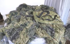 Red Rock Outdoor Gear Men's Youth 5 Piece Woodland Camouflage Ghillie Suit M/L