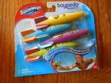 Swimways TOYPEDO BANDITS Swimming  Pool Water Toy - 4 Pack - NEW