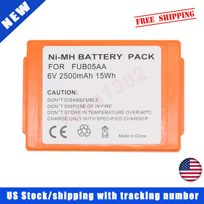Battery BA225030 6V 2500mAh For HBC Crane Remote Control Pump Truck Battery