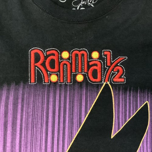 RANMA 1/2 T-Shirt RARE Embroidered Logo Anime Manga 1/2 Saotome Akane P-chan Genma - Bild 3 von 9