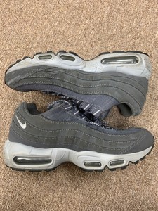 Nike Air Max 95 Retro Dark Grey Qs Mens Size 8 3m Mesh Sneaker 609048-088 | eBay