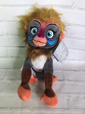 Disney Store The Lion Guard Makini Mandrill Monkey Plush Stuffed Animal Toy RARE